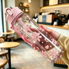 Floral Bow Water Bottle
