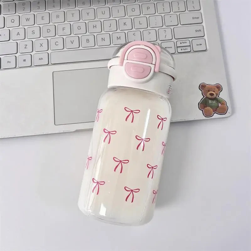 Leak-Proof Kawaii Water Bottle with Straw