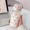 Leak-Proof Kawaii Water Bottle with Straw