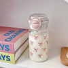 Leak-Proof Kawaii Water Bottle with Straw