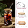 Pink Bow Glass Tumbler