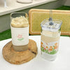 Square Glass Coffee Cup