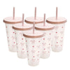 Bowknot Aesthetic Plastic Tumbler